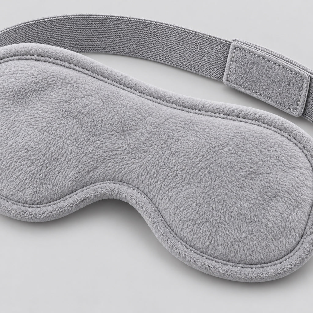 Plush back of the gel eye mask